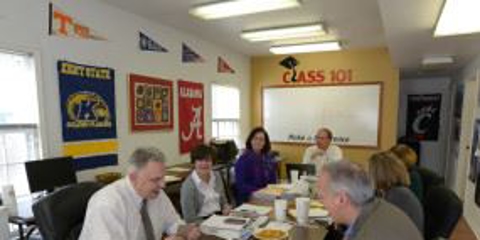 Class 101 owners in discussion