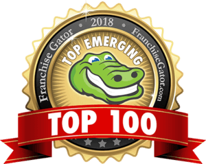 Franchise Gator Top Emerging Award badge